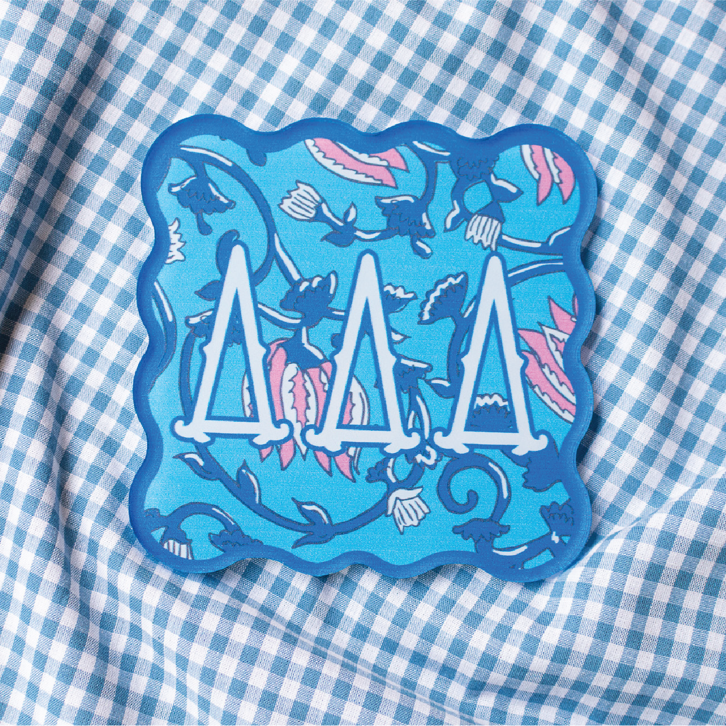 Swag - Vendita all'ingrosso Sottobicchiere - Sottobicchieri in acrilico con stampa a blocchi della confraternita - Set di 26