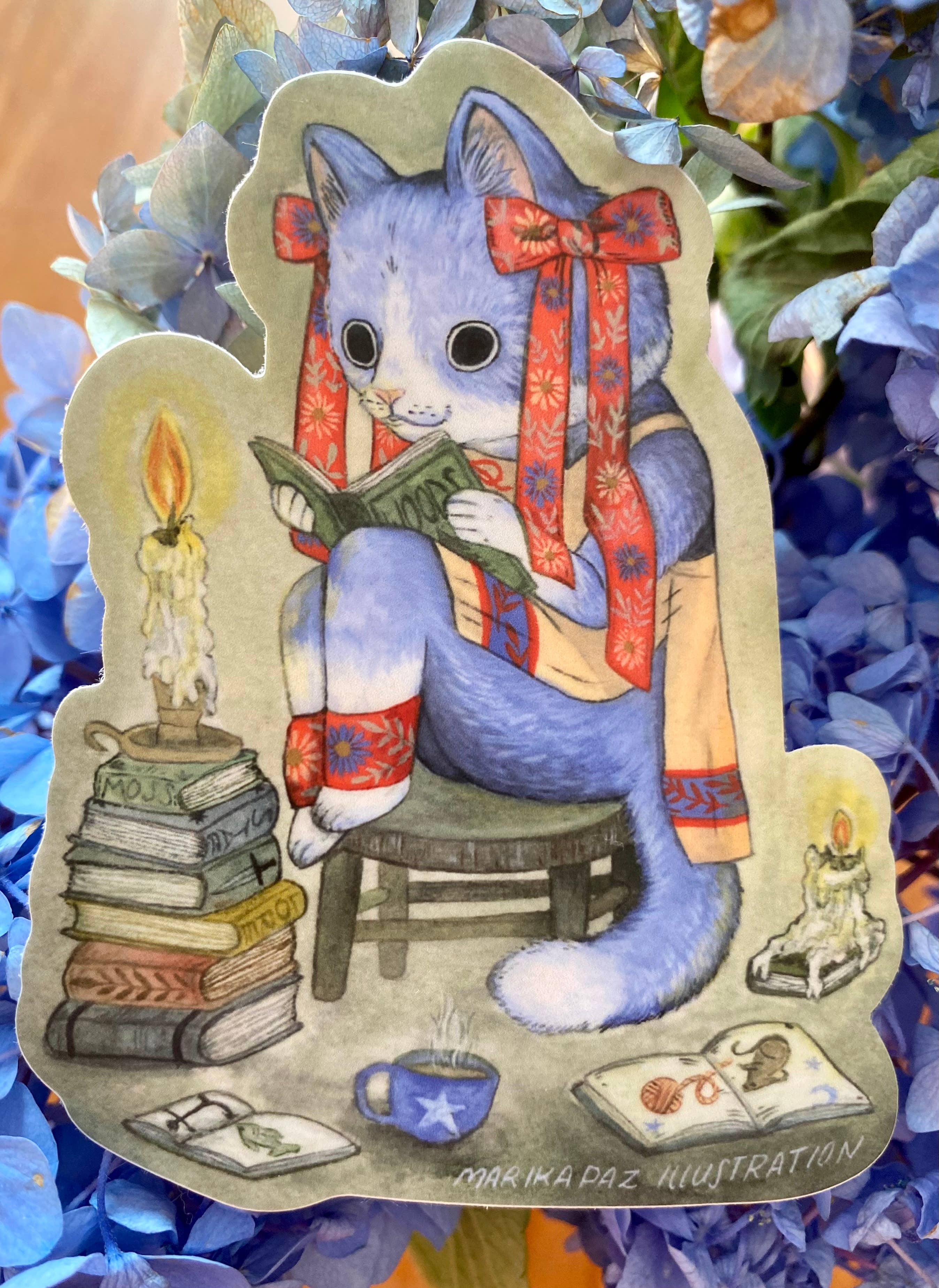 Marika Paz Illustration - Wholesale Sticker - Candlelight Sticker0