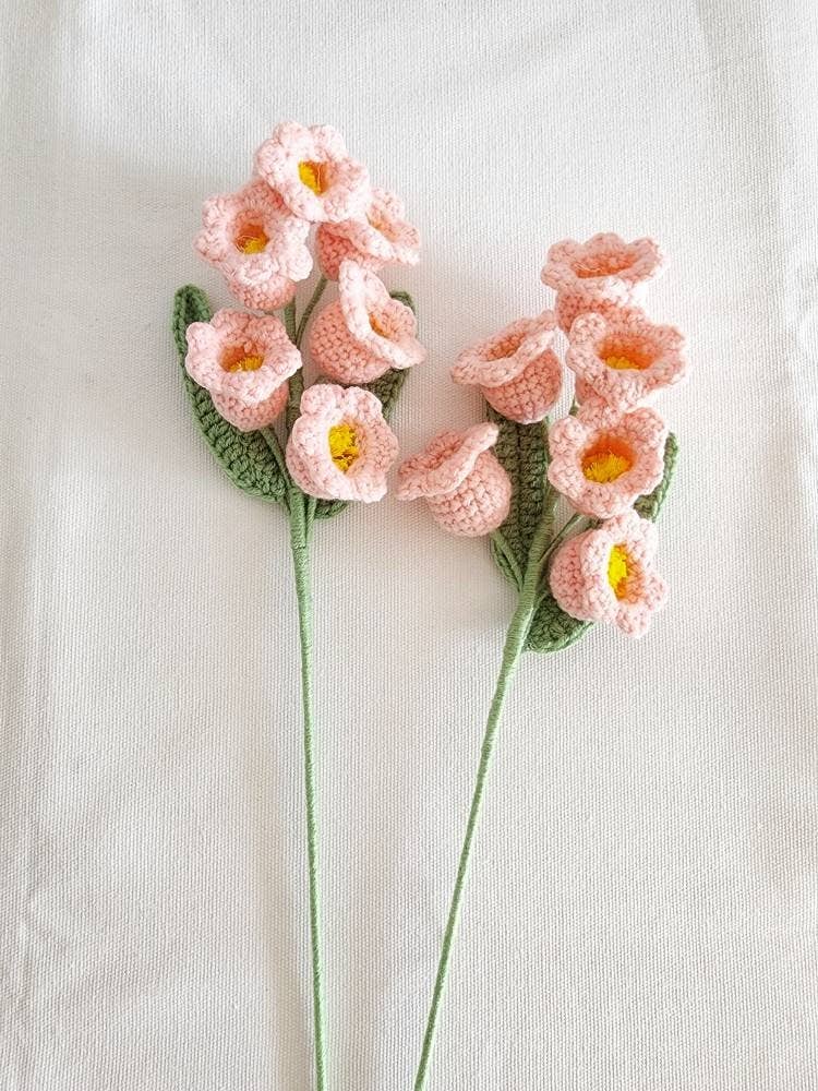 Quince Fables – wholesale Artificial flowers – Crochet Lily Of The Valley3