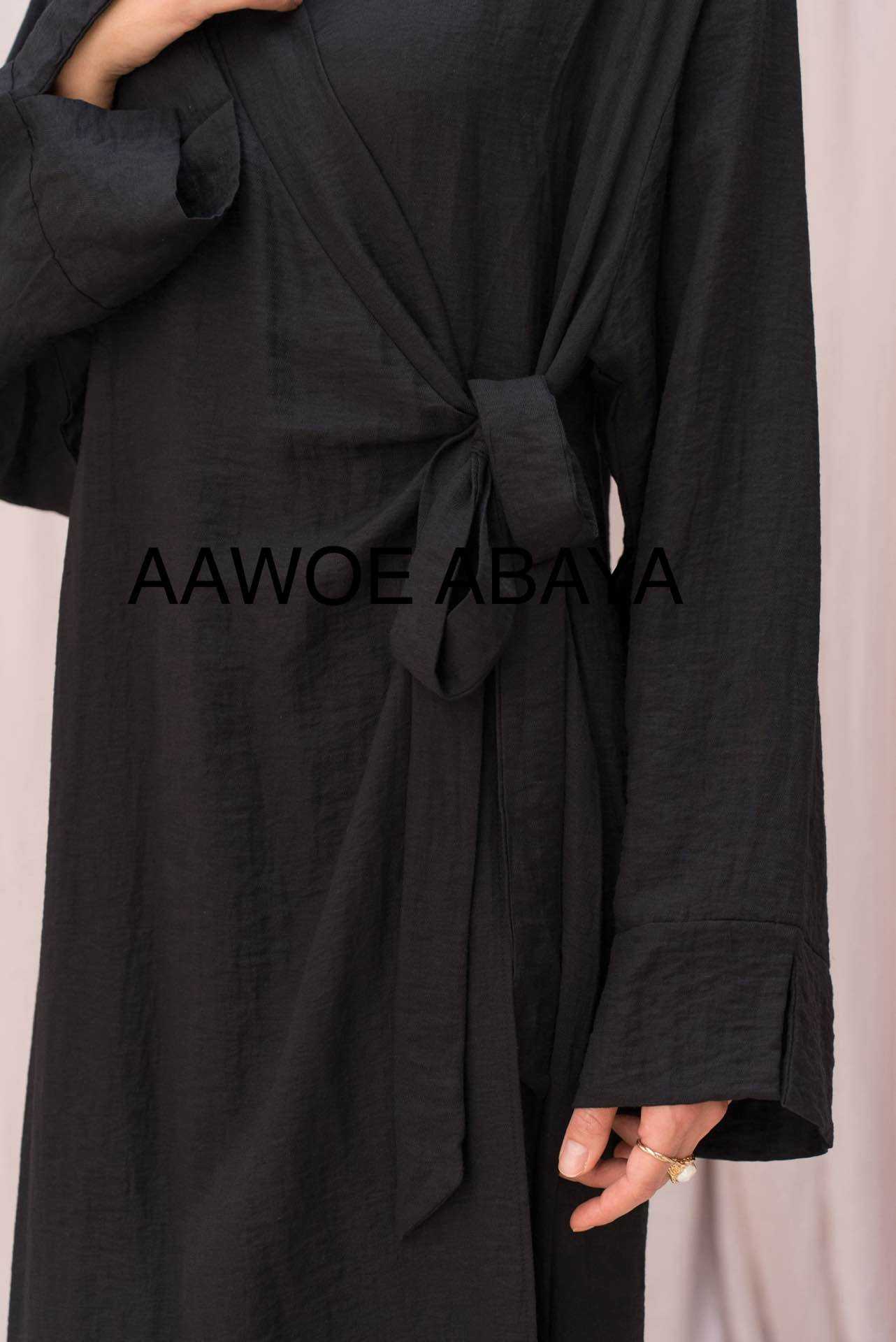 Aawoe Abaya – Kaftan - Mulher por atacado – Vestido Abaya Elegante - 2421-VES23