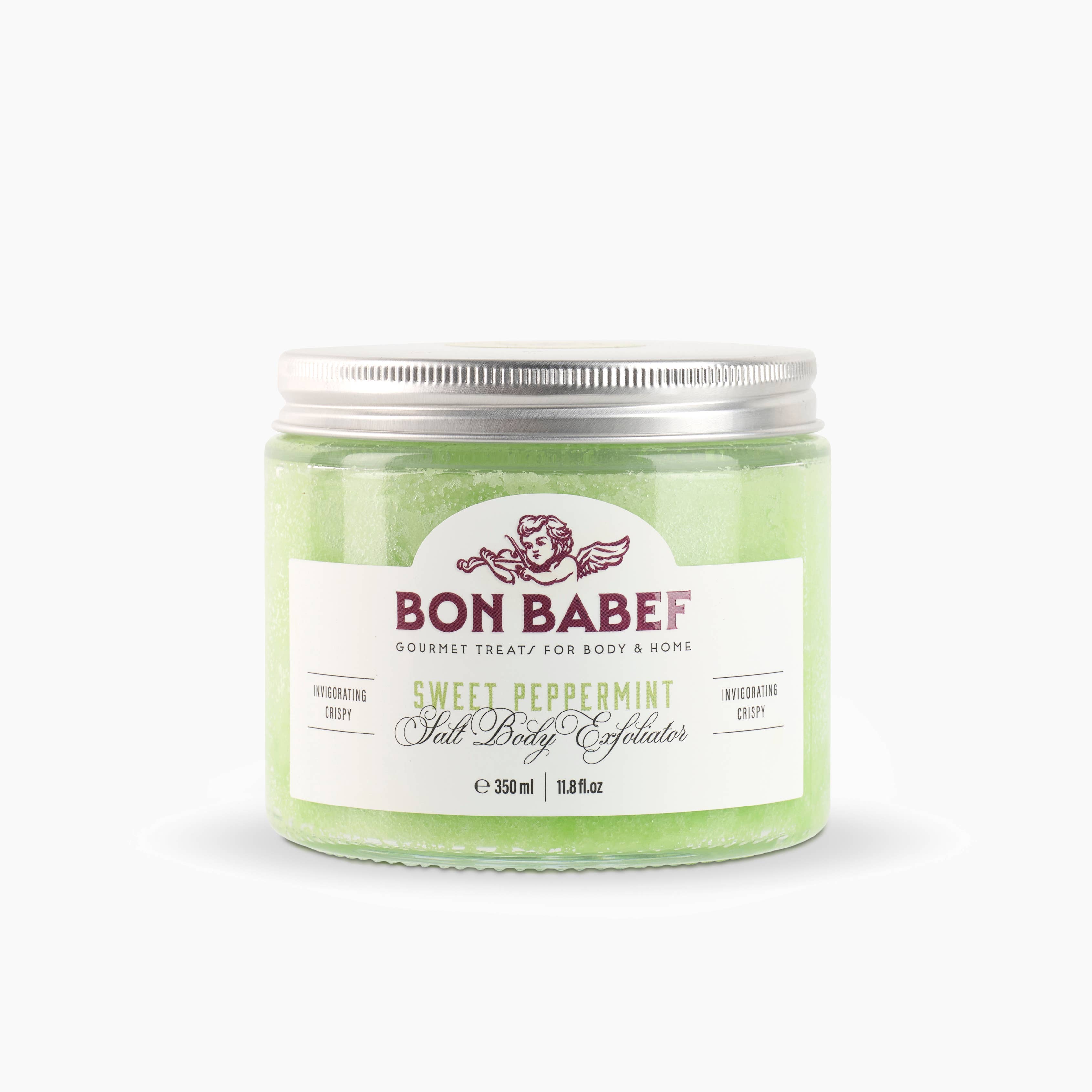 Bon Babef - Wholesale Body Scrub/Exfoliant - SALT BODY EXFOLIATOR SWEET PEPPERMINT 430G1