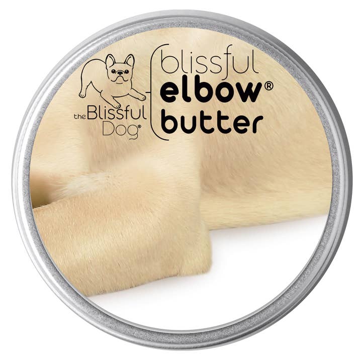Elbow Butter for Dog Elbow Calluses in Tins & Tubes for wholesale by The Blissful Dog
