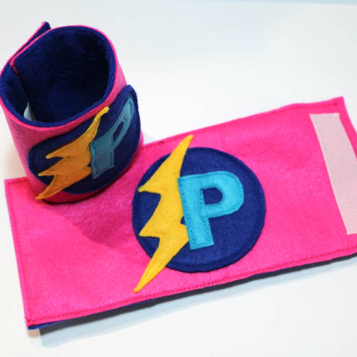 The Flat Of Kat - Wholesale Costume - Kids - Superhero Cuffs For Kids with initial5