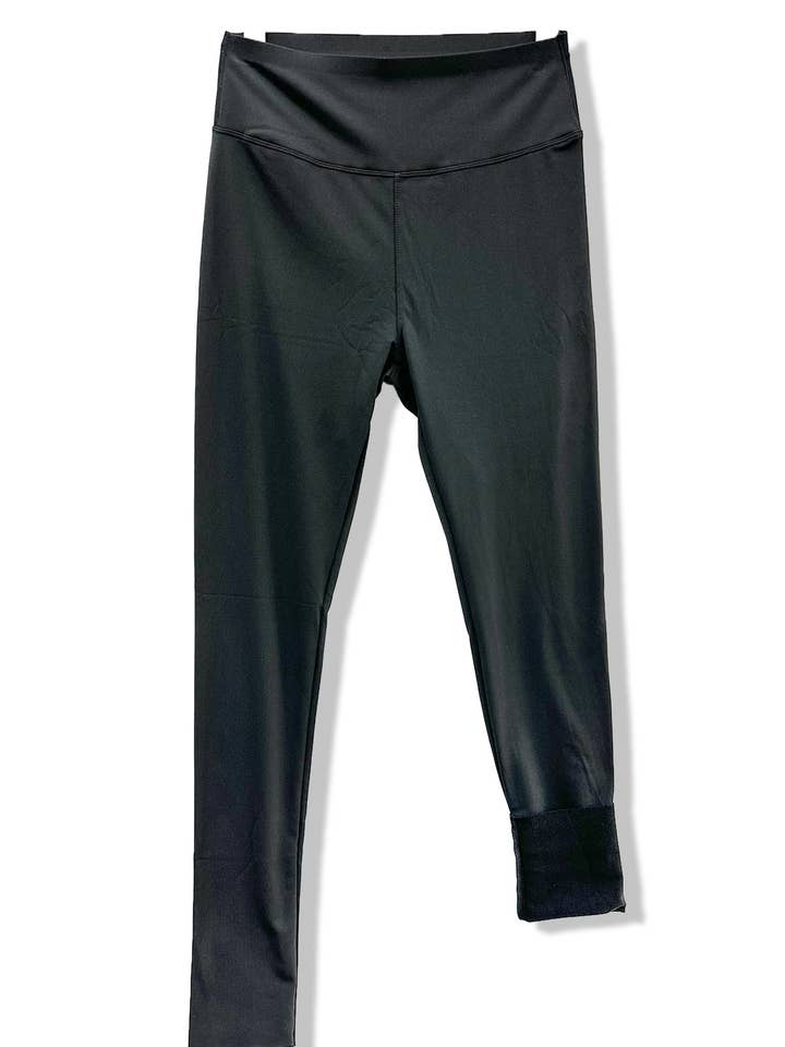 Fine fleece legging/P49007 for wholesale by Belle Com'Elle