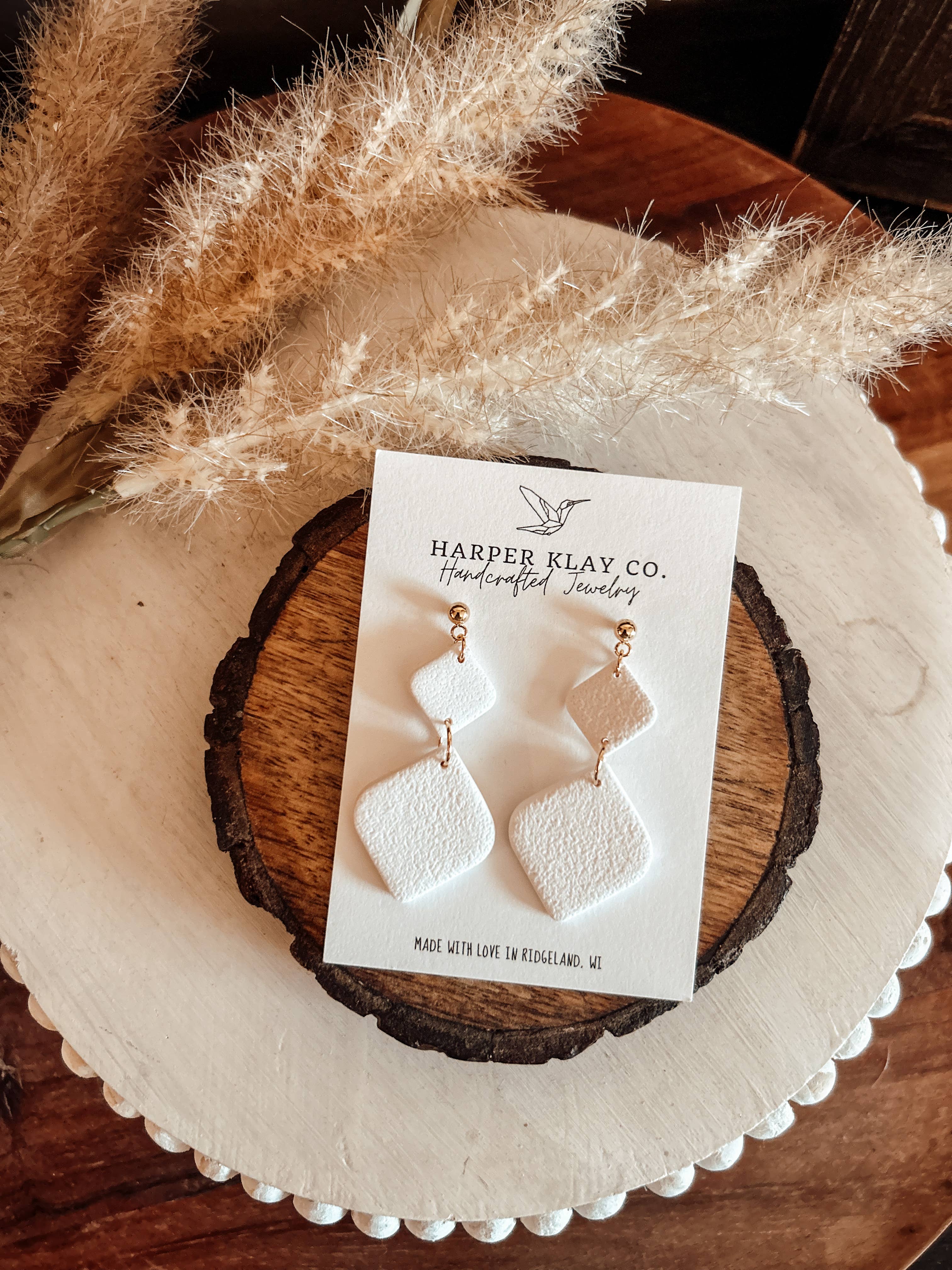 Harper Klay Co - Wholesale Dangle Earrings - The Lynsey Set- Polymer Clay Dangle Earrings2