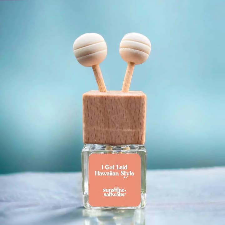 I Got Leid Hawaiian Style | Diffusore per auto per la vendita all'ingrosso da parte di Sunshine + Saltwater