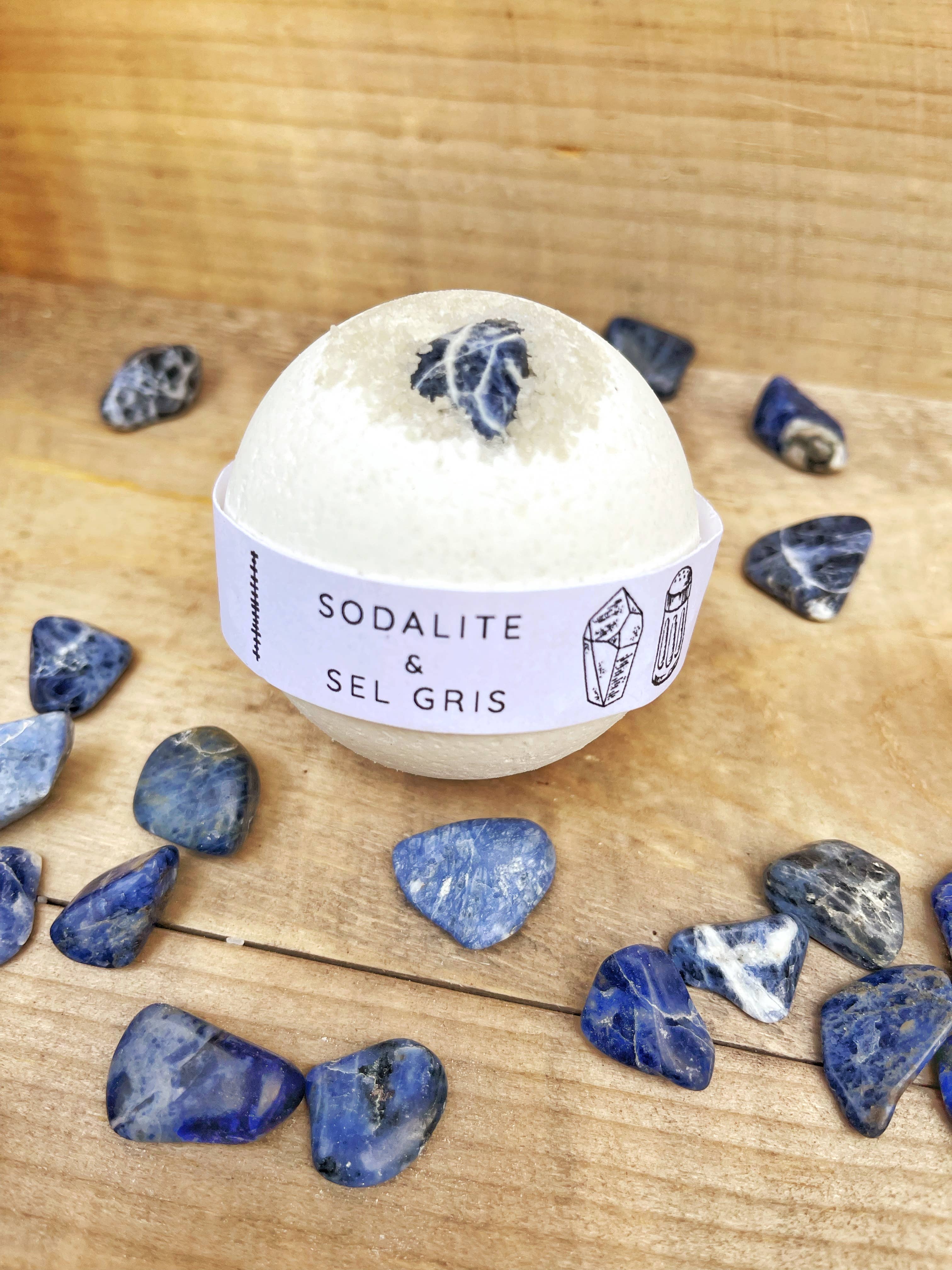 Rage Gems & Jewelry – wholesale Bath bomb/fizz – Sodalite & Sel Gris Bath Bomb1