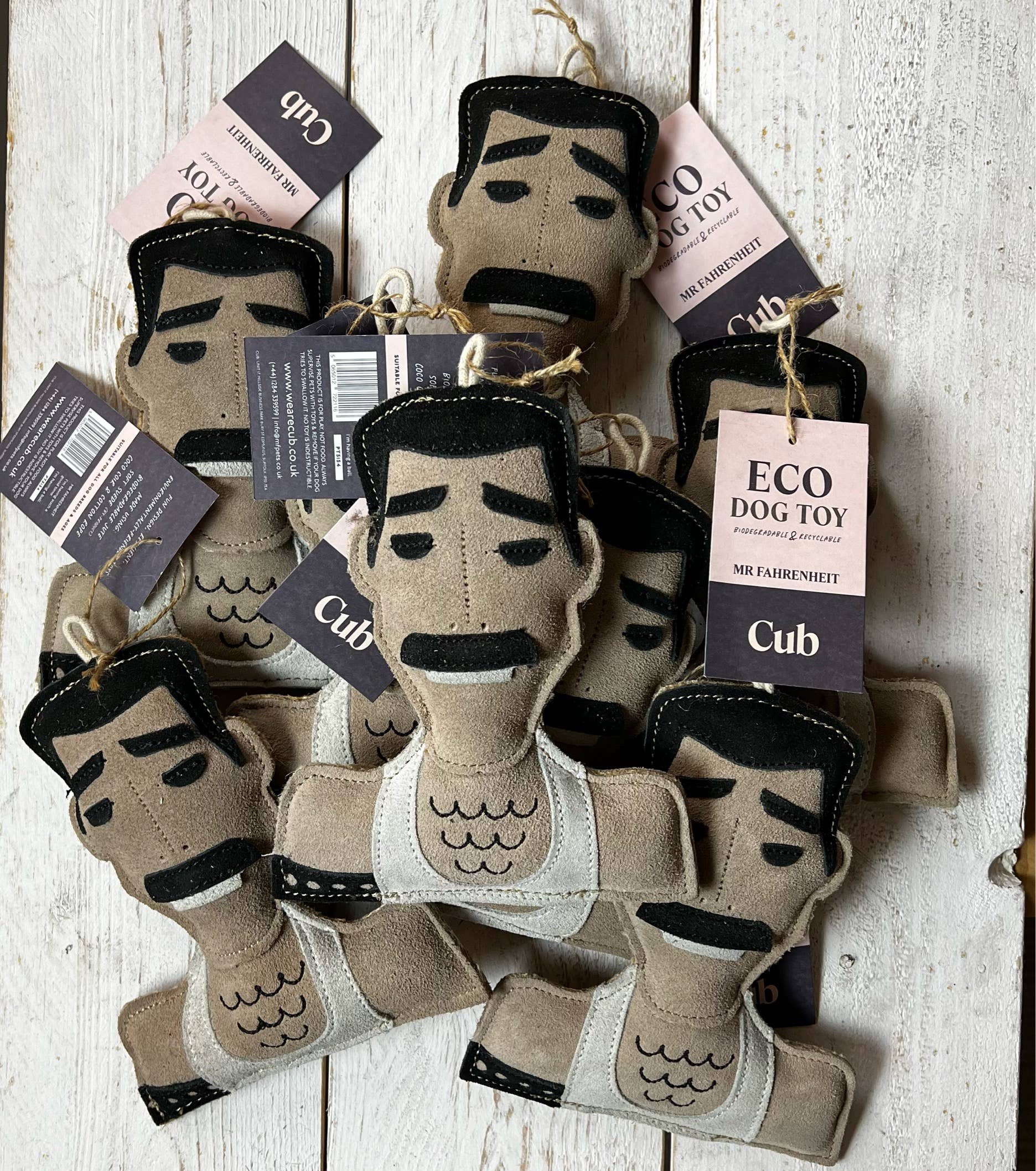 Cub - Wholesale Pet Toy - Dog - Mr Fahrenheit Eco Leather Dog Toy (Limited Edition)6