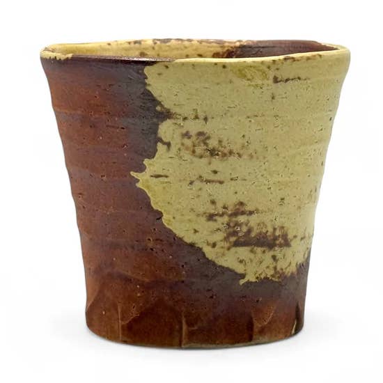 Kizeto Brown Mino-yaki Yunomi - Japansk tekopp för wholesale av Inoue Tea