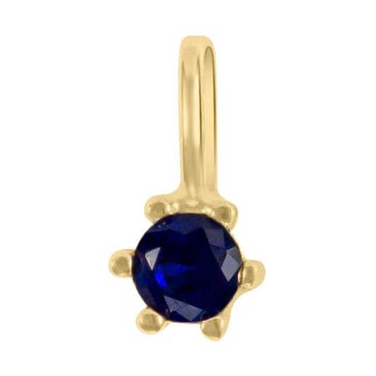 September Sapphire Birthstone Pendant for wholesale by eve‘s JEWEL