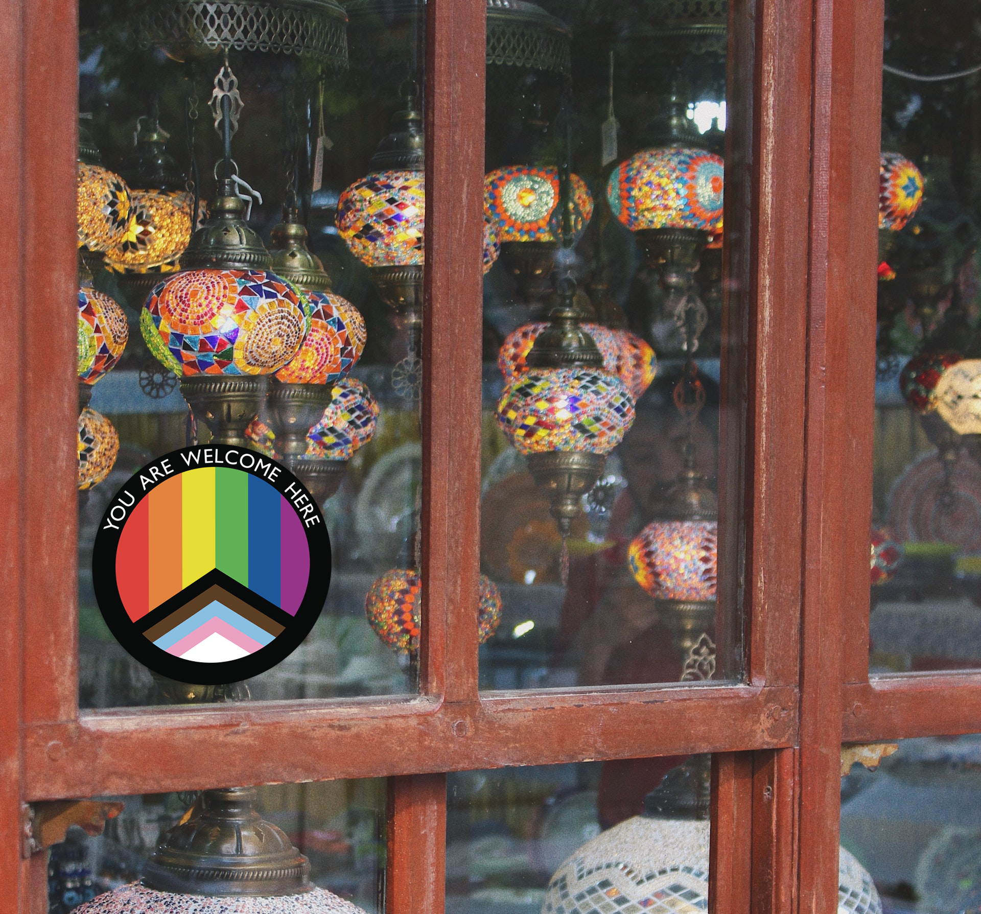 BoyPilot Goods - Wholesale Sticker - LGBTQ+ Safer Space Window Cling4