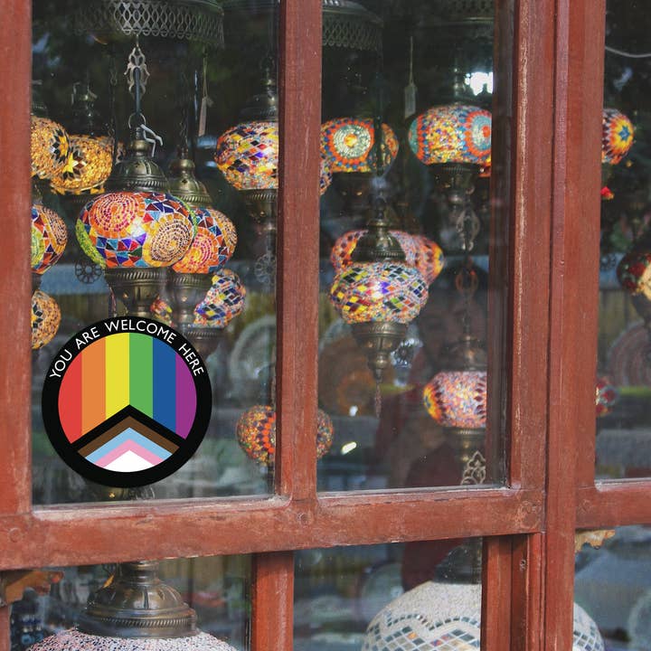 BoyPilot Goods - Wholesale Sticker - LGBTQ+ Safer Space Window Cling4