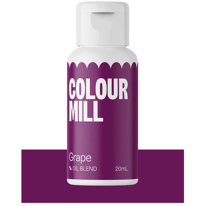 Colour Mill Olie-blandingsmadfarve, 20 milliliter, Drue for engroshandel hos Cake Supply Imports