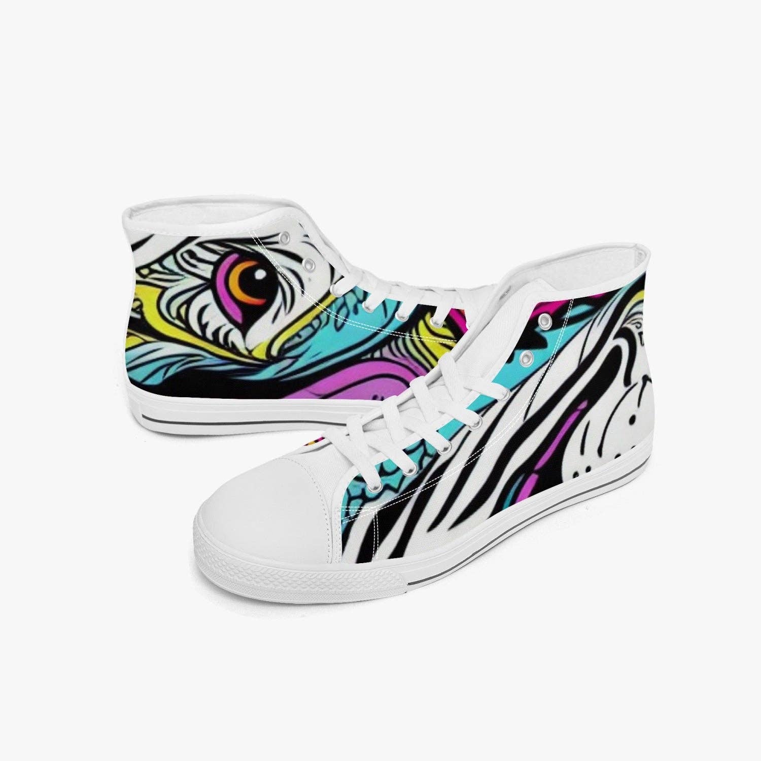 Alma - Wholesale Lifestyle Sneakers - Women's - Flow Rover High-Top Canvas Shoes8