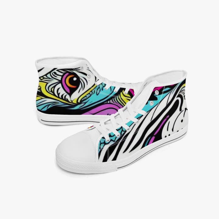 Alma - Wholesale Lifestyle Sneakers - Women's - Flow Rover High-Top Canvas Shoes8