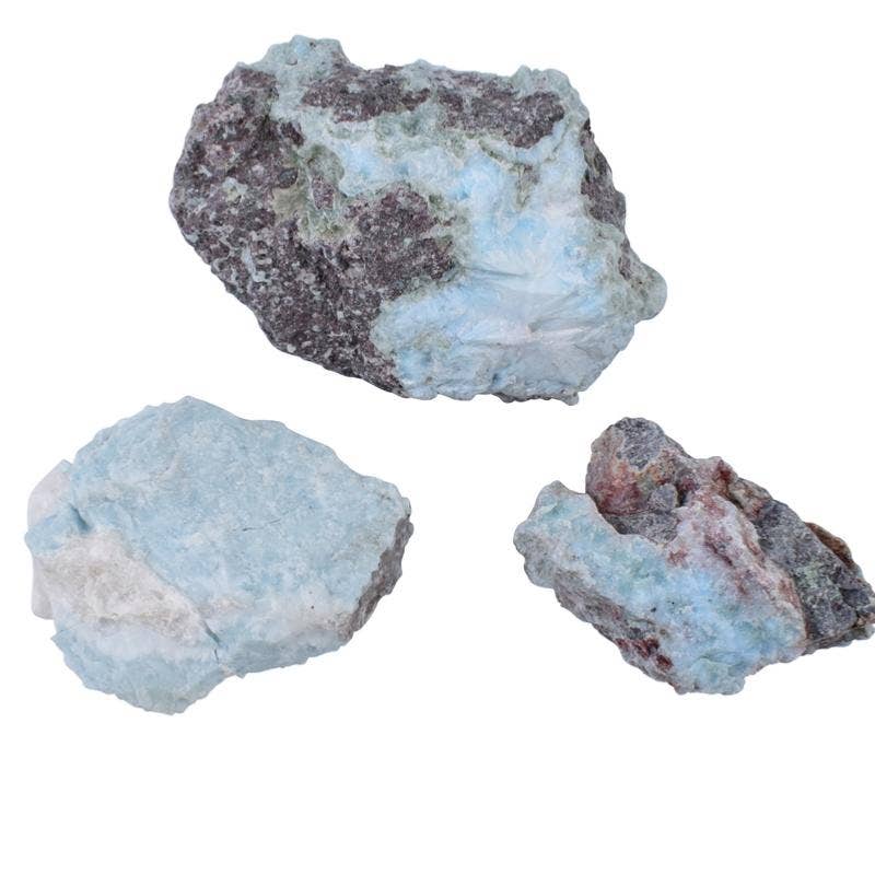 La Boîte à Cailloux - Vendita all'ingrosso Pietra/cristallo spirituale - Larimar Repubblica Dominicana AB (pietra grezza)0