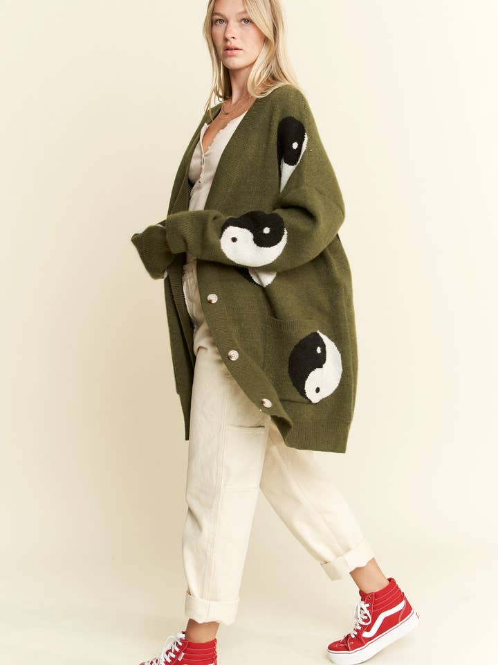 JADE BY JANE - Wholesale Cardigan - Women's - PLUS SIZE OVER SIZED YIN YANG CARDIGAN9