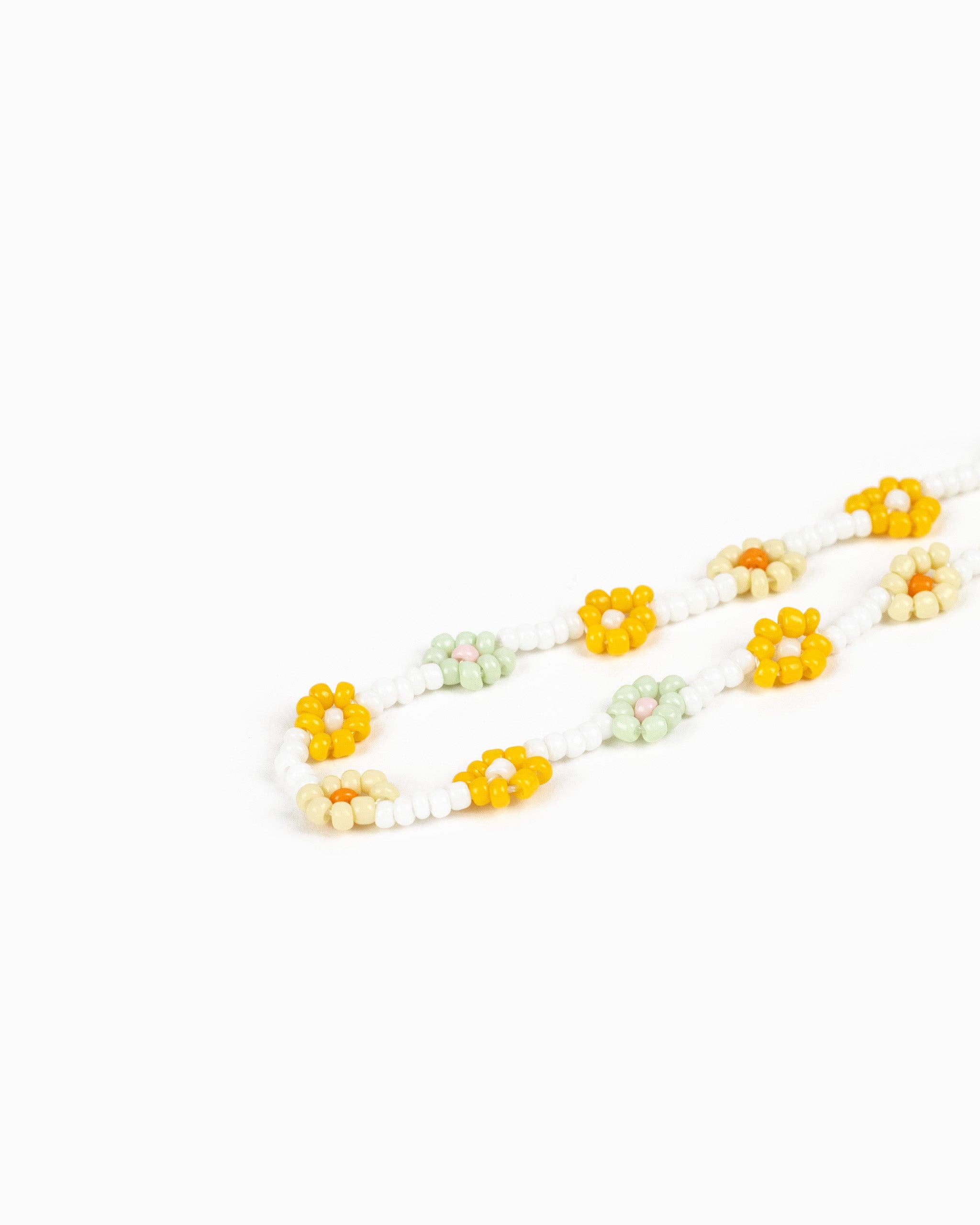 Sessori - Vente Collier de perles - Collier de perles en verre Tropic Fruit Flower3