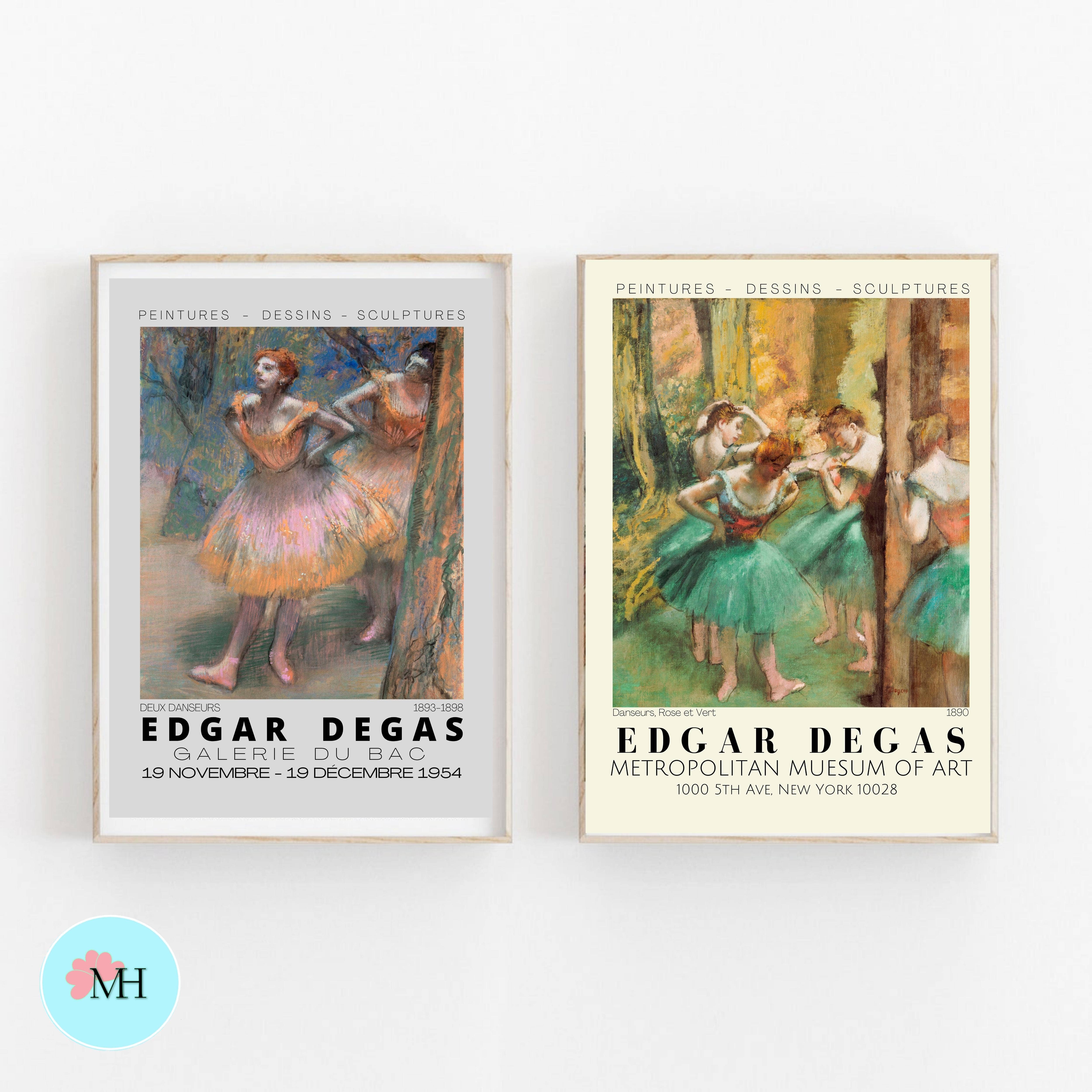 Magnifique Hearts - Wholesale Art Print - Prints of Art by Degas, Beautiful Ballerinas, Ballet, 8x108