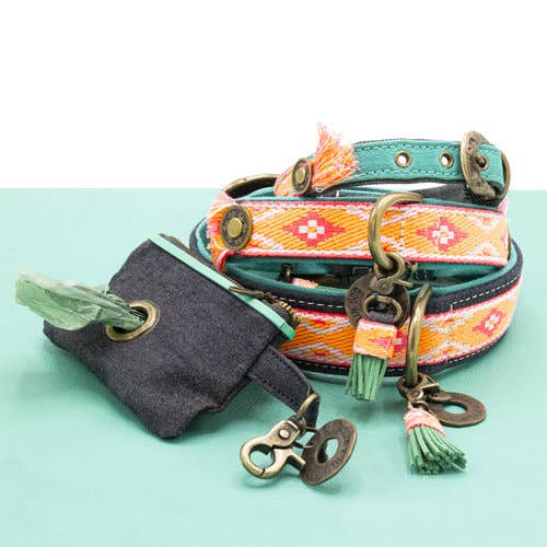 Dog with a Mission - Wholesale Pet Collar - Dog - Lois Dog Collar - Denim | Vegan | Handmade3