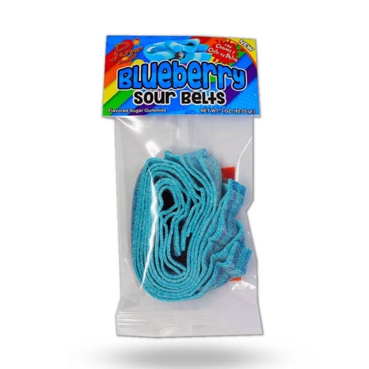 Cintos de Azedo Parga Mirtilo 2.25oz - 20ct por atacado de I Got Your Candy