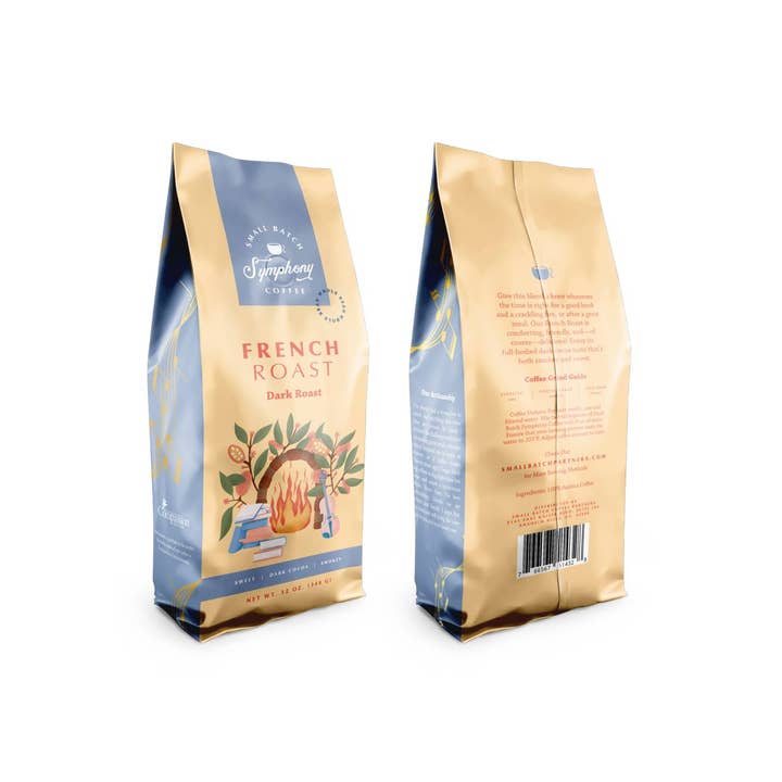 Petit lot Symphony Coffee Dark French Roast 12 oz pour la vente par Small Batch Symphony Coffee
