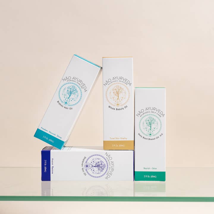 Nao Ayurveda - Vendita all'ingrosso Oli per capelli - Olio per capelli Brahmi5