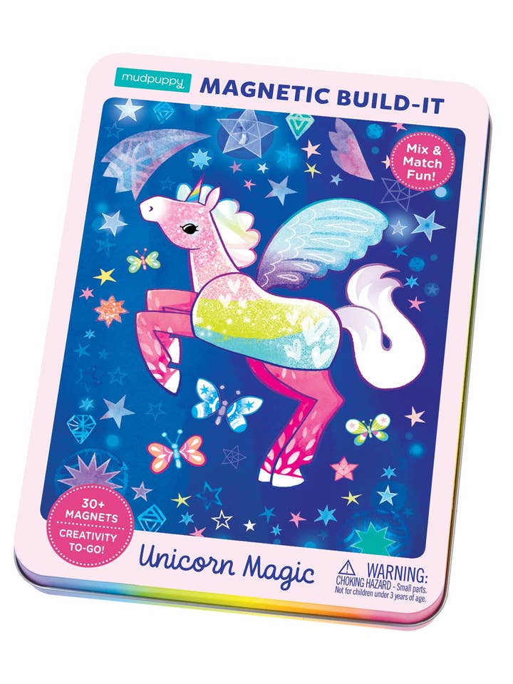 Unicorn Magic Magnetic Build-It for wholesale by Chronicle Books