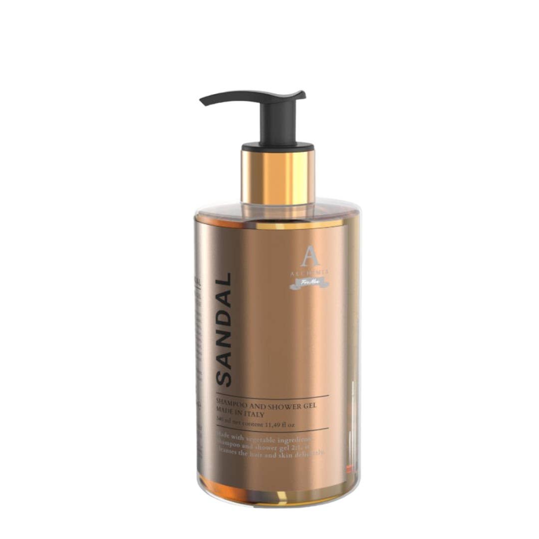 pirotta srl - Vendita all'ingrosso Shampoo - P13| Shampoodoccia in Gel Vegetale For Men Sandalo 340ml.0