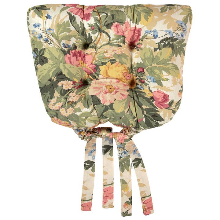 Virginia Floral Chair Pad - Pack of 4 for wholesale by Thomasville at Home