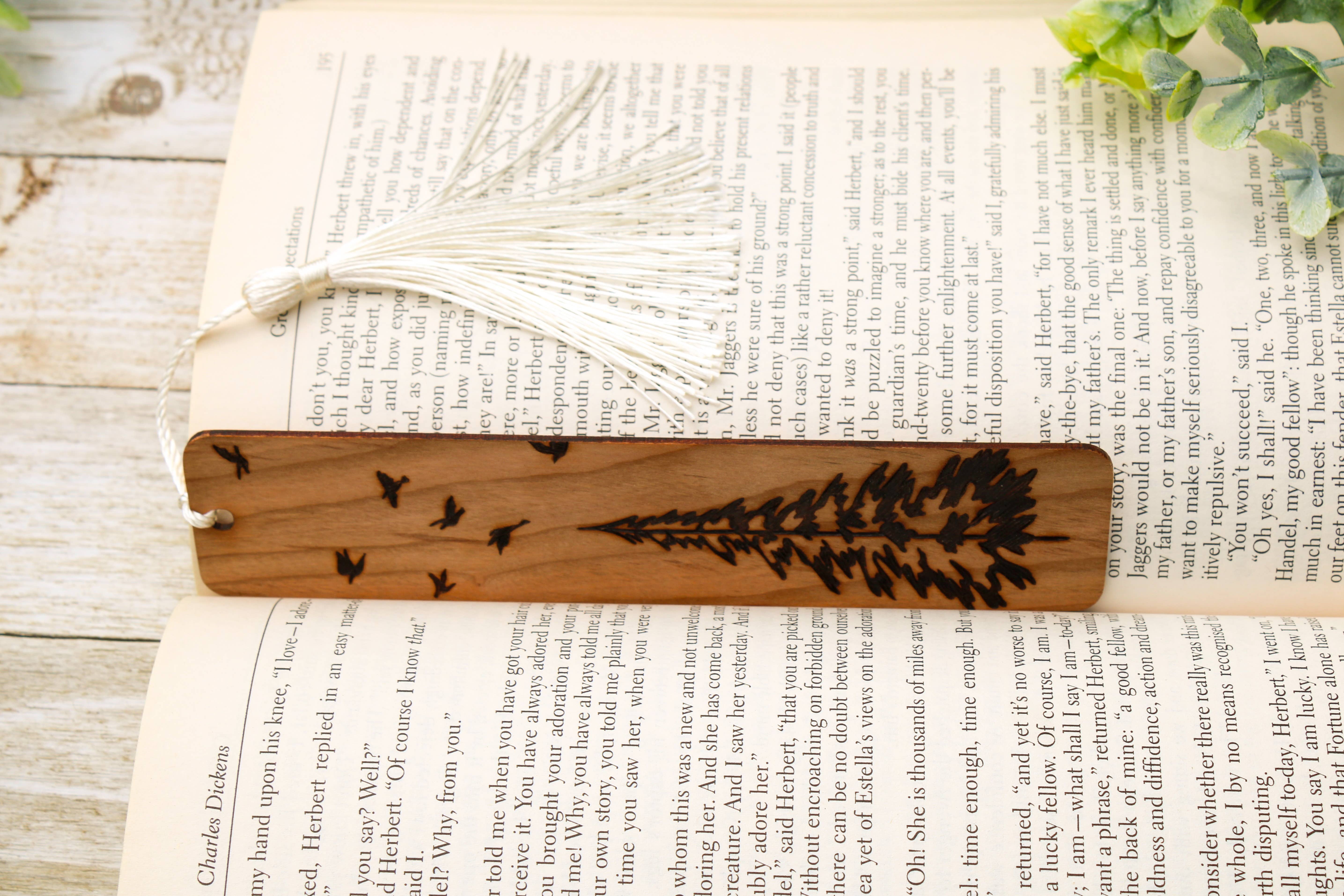 Northern Dreams Design - Wholesale Bookmark - Tree Wood Bookmark2
