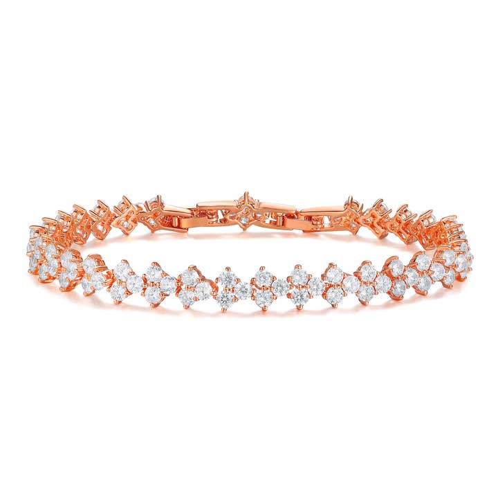 Bracelet de tennis Victoria Regal en zircone cubique Ro|3-1072-ACLR pour la vente par My Jewellery Story