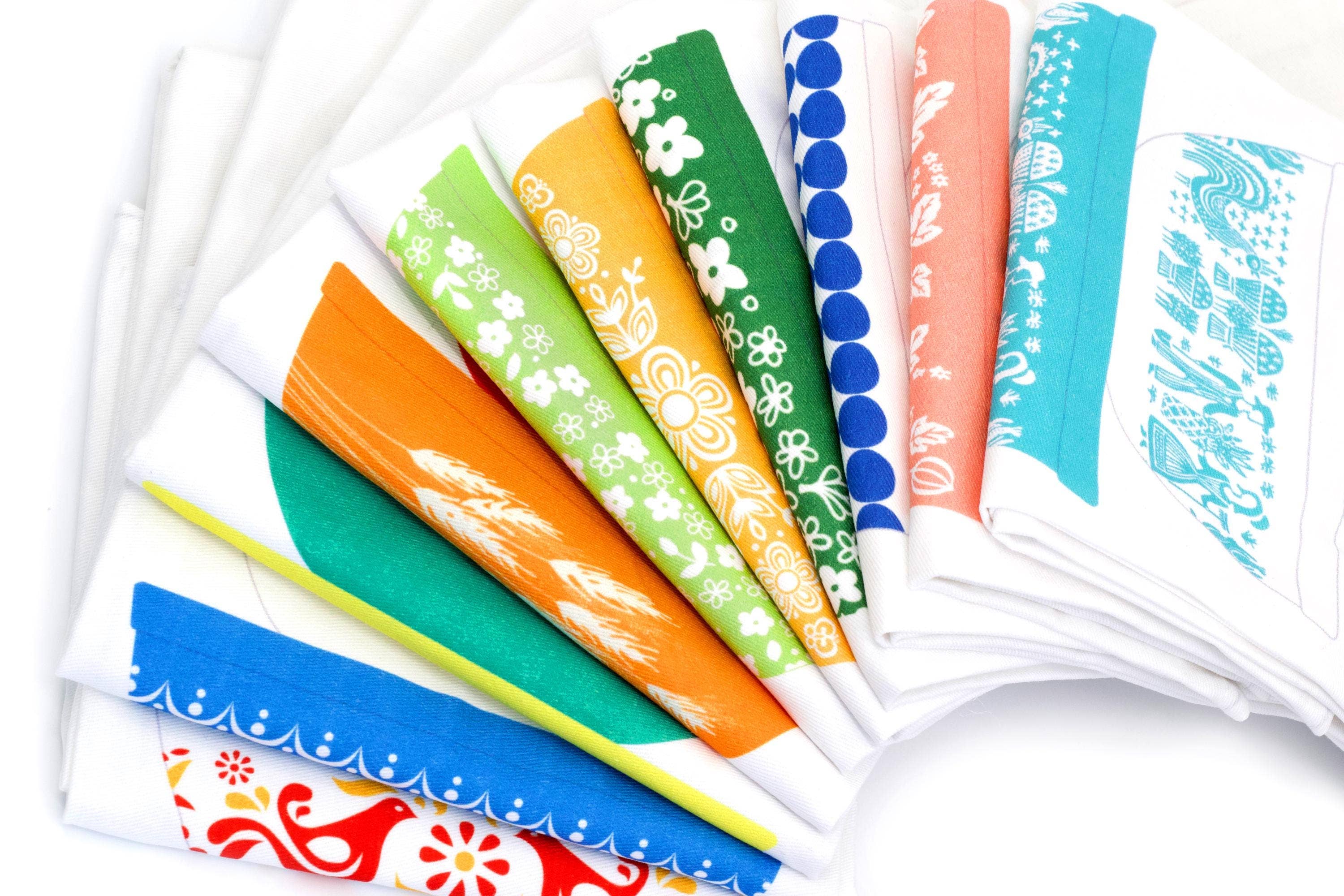 Twinkltoast – Engroshandel Viskestykke – Pyrex-inspireret viskestykke i bomuld – Retro køkkengave4