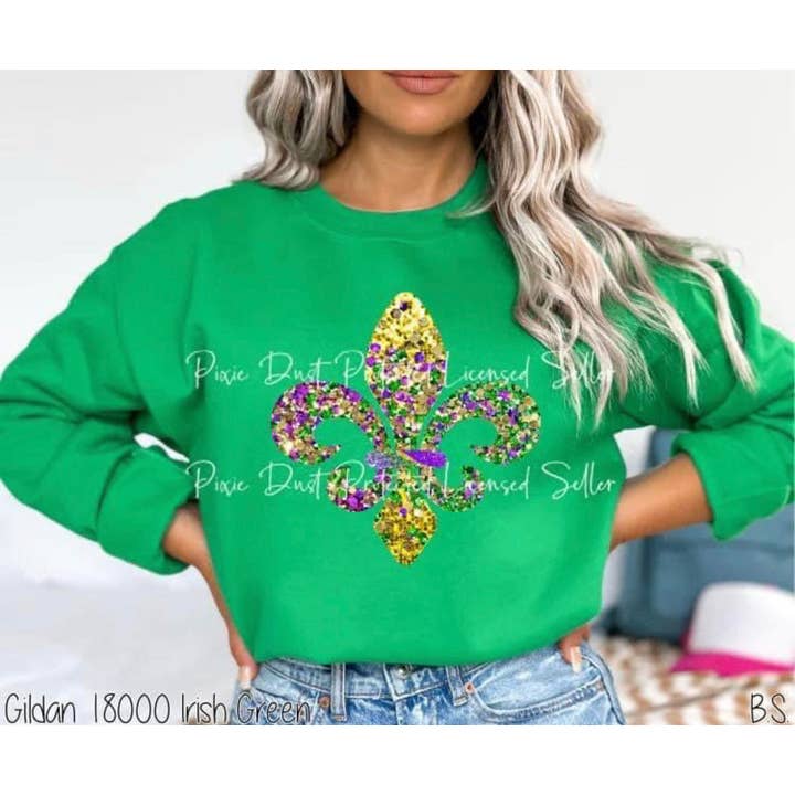DTF Fleur De Lis für den Großhandel von Cypress Slough Outfitters