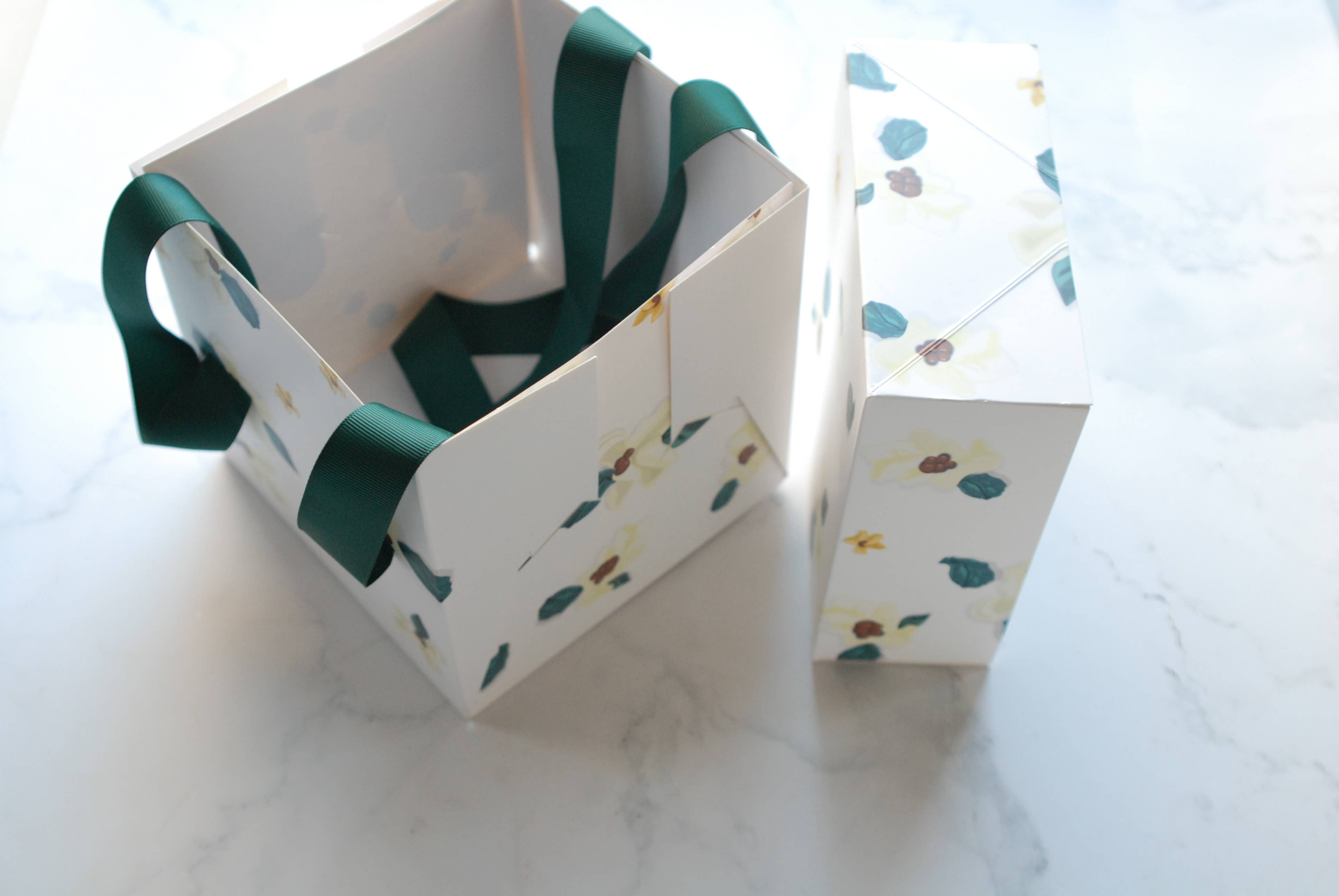 Cake & handle – wholesale Gift box – "Flora" Cake Box3