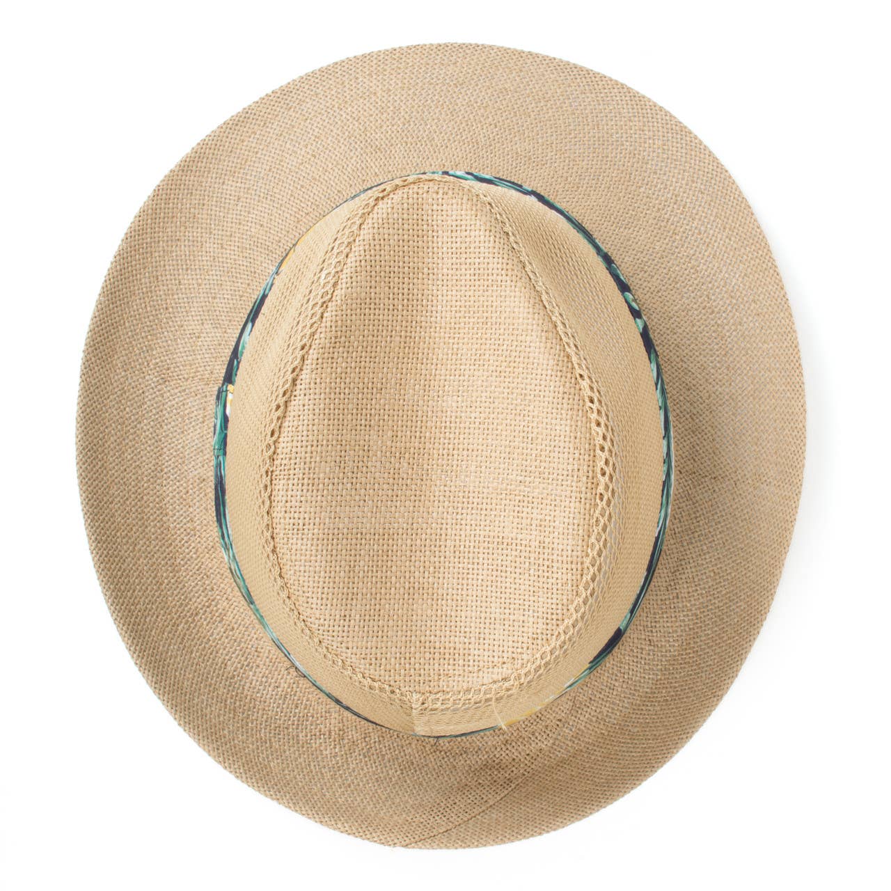 Selini New York - Vente Chapeau en feutre – homme - Chapeau Fedora tendance à bandes en maille rafraîchissante pour hommes-FSS171343