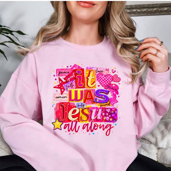 Det var Jesus hela tiden Alla hjärtans dag-tröja för wholesale av Simply Spoken Apparel