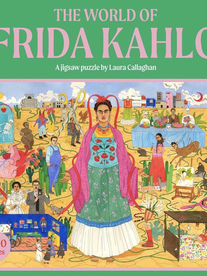 The World of Frida Kahlo 1000 Piece Puzzle for wholesale by Chronicle Books