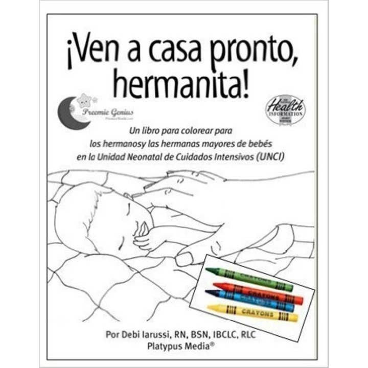 Baker & Taylor Publisher Services - Wholesale Coloring & Activity Book - Kids & Baby - ¡Ven A Casa Pronto, Hermanita!