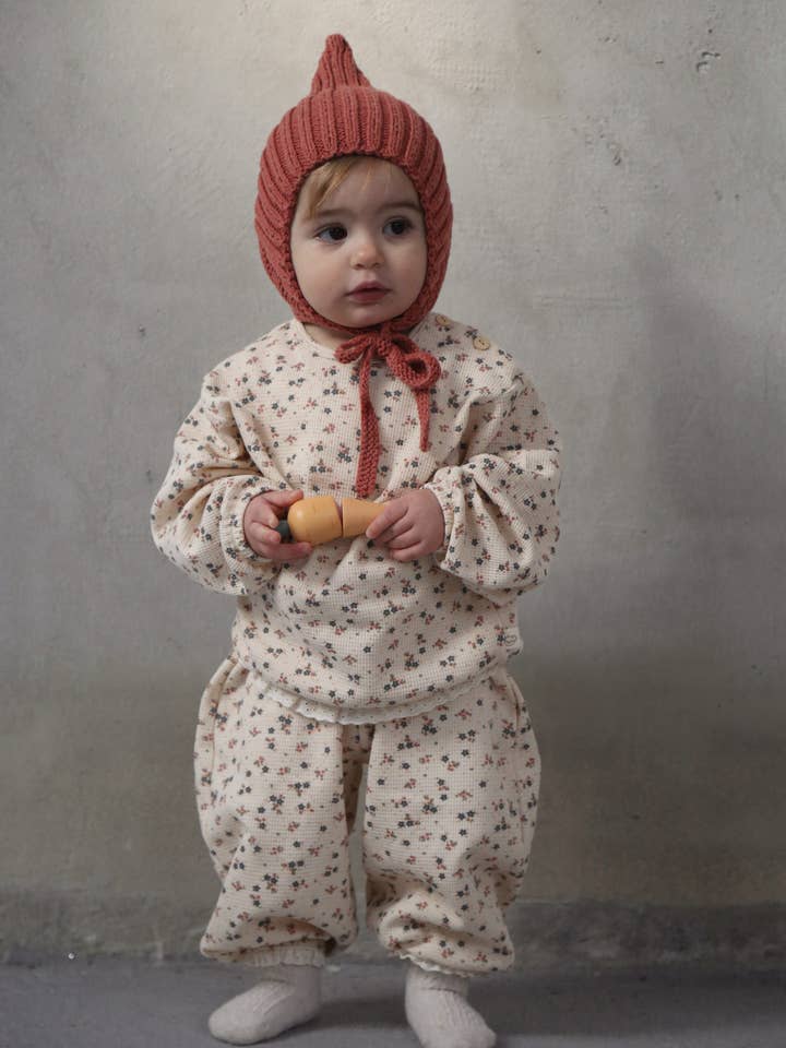 Honey and Hive - Wholesale Top & Pant Set - Kids - Waffle Meadow Set0