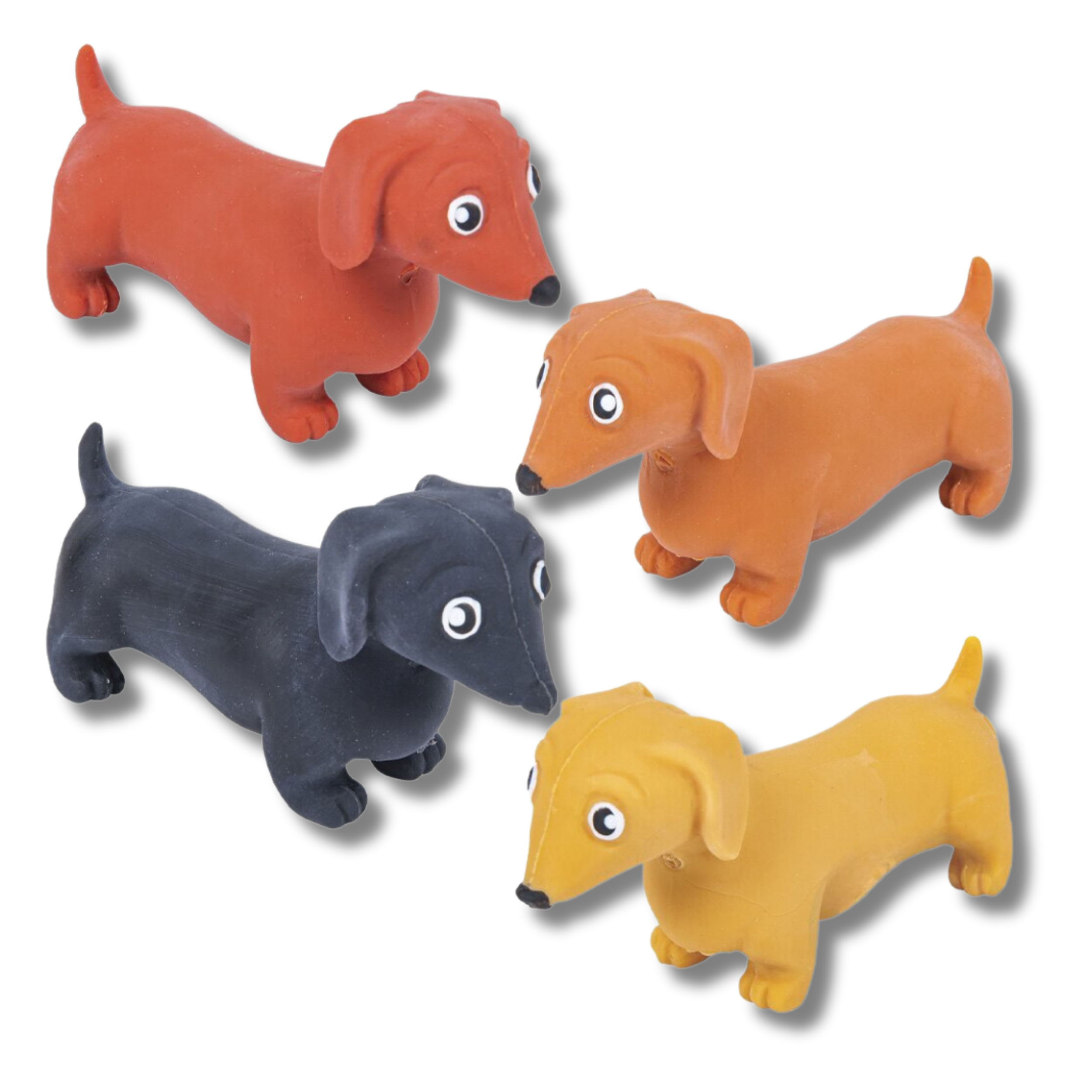 JSBlueRidge Toys - Wholesale Fidget Toy - Kids - Dachshund Soft Stretchy Sand Filled Fidget Kids Toy4