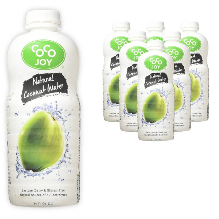 Coco Joy Coconut Water - Cases of 6 Bottles - 34 fl oz ea for wholesale by Mammoth Buys