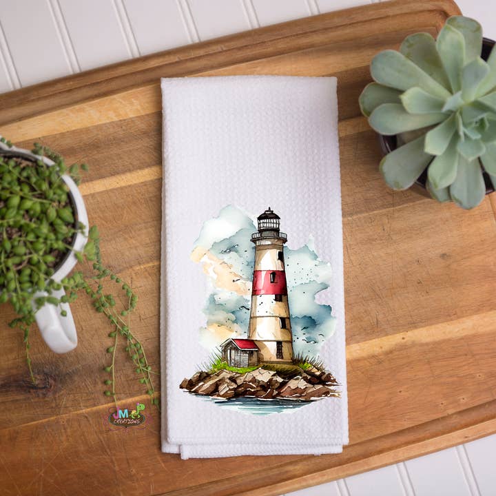 16"x24" Lighthouse Towels for wholesale by JMCreationsNC