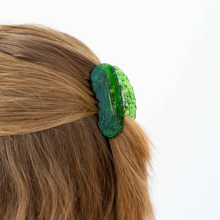 Jenny Lemons - Wholesale Hair Clip - Women's - Mini Pickle Hair Claw Clip