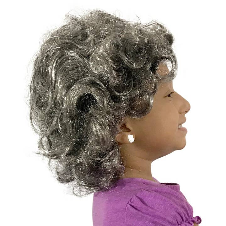 KINREX - Wholesale Wig/hair piece - Silver/Gray Wig - Queen Elizabeth Wig1