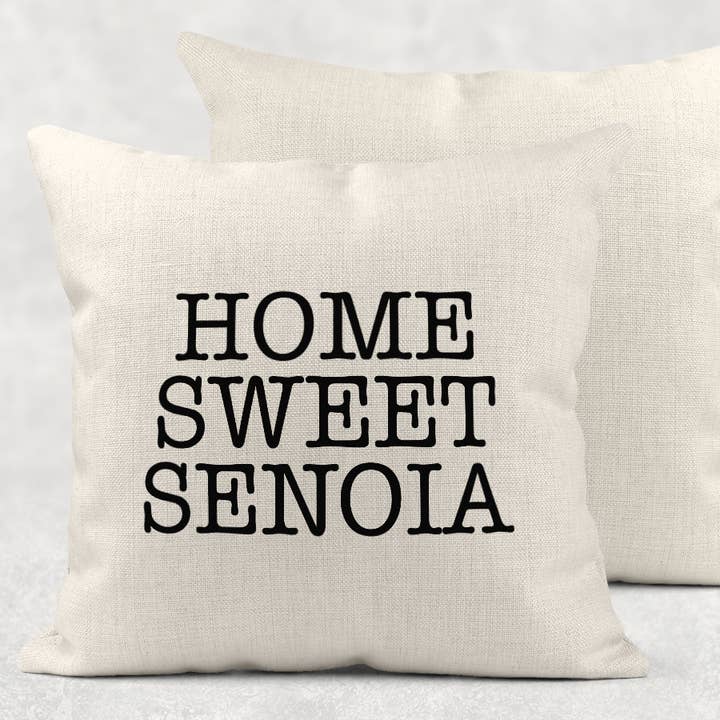Customizable Home Sweet Pillow for wholesale by Quotable Life