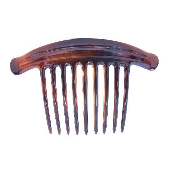 Interlocking Tortoise Shell Back Comb 753 for wholesale by CARAVAN J NAHON IMPORT