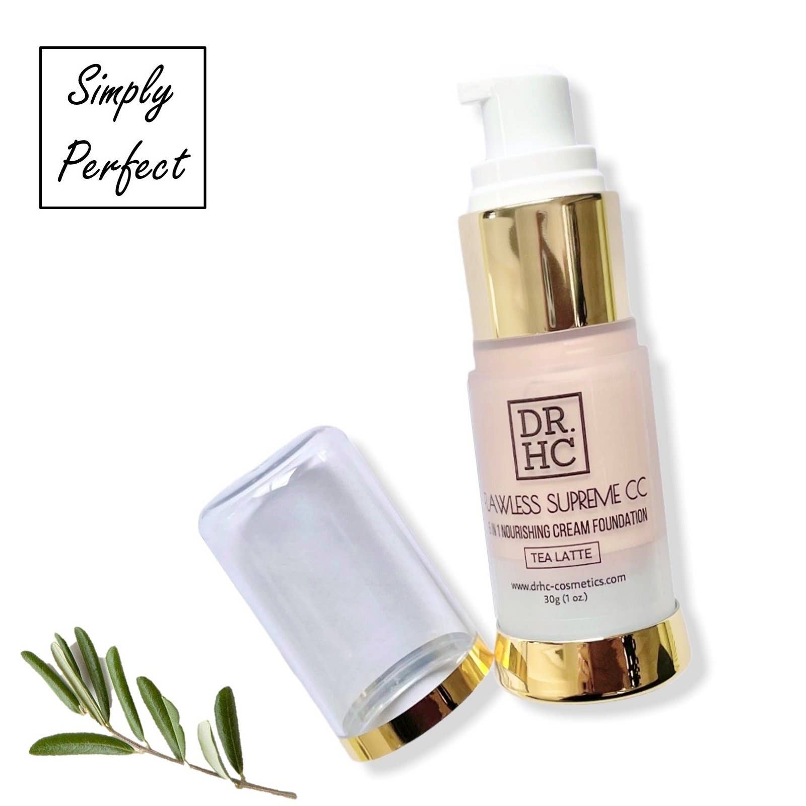 DR.HC Cosmetic Lab - Wholesale Foundation - Flawless Supreme CC 6 in 1 Nourishing Cream Foundation (30g, 1oz.) (Natural UV Care)1