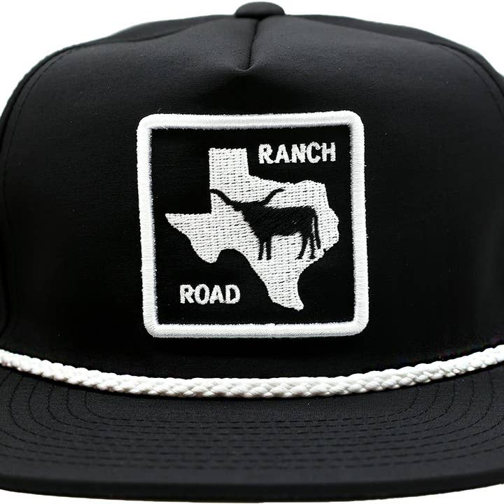 Flat Bill Rope Hat - Ranch Road - Longhorn for wholesale by East Texas Sales & Service
