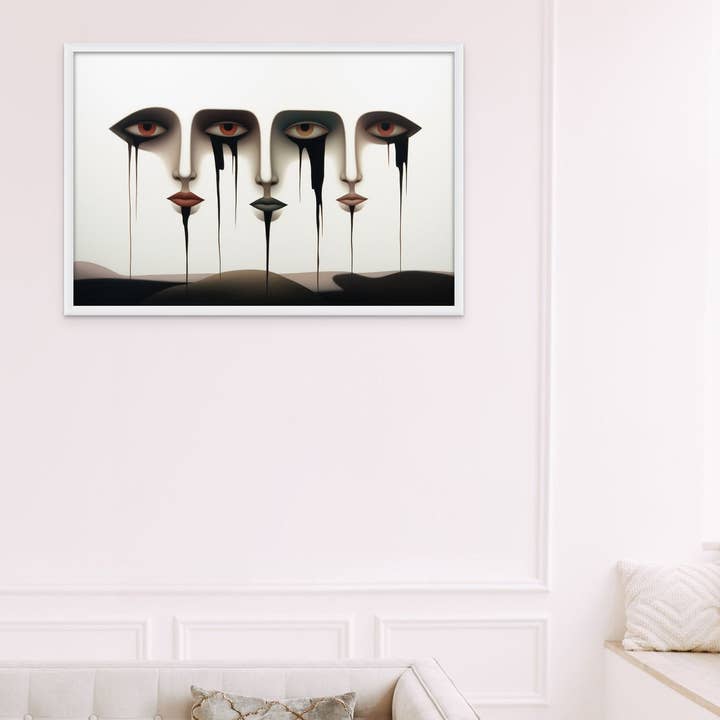 Sem Saída Impressão em Quadro por atacado de Pixel Gallery